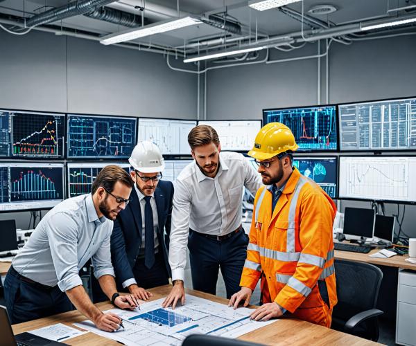 CFE Associates electrical engineers at work