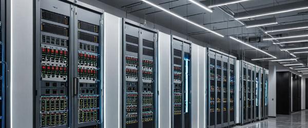 Commercial office building electrical installation